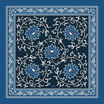 Miniaturbild: Luxury silk scarf [Ming Edition]