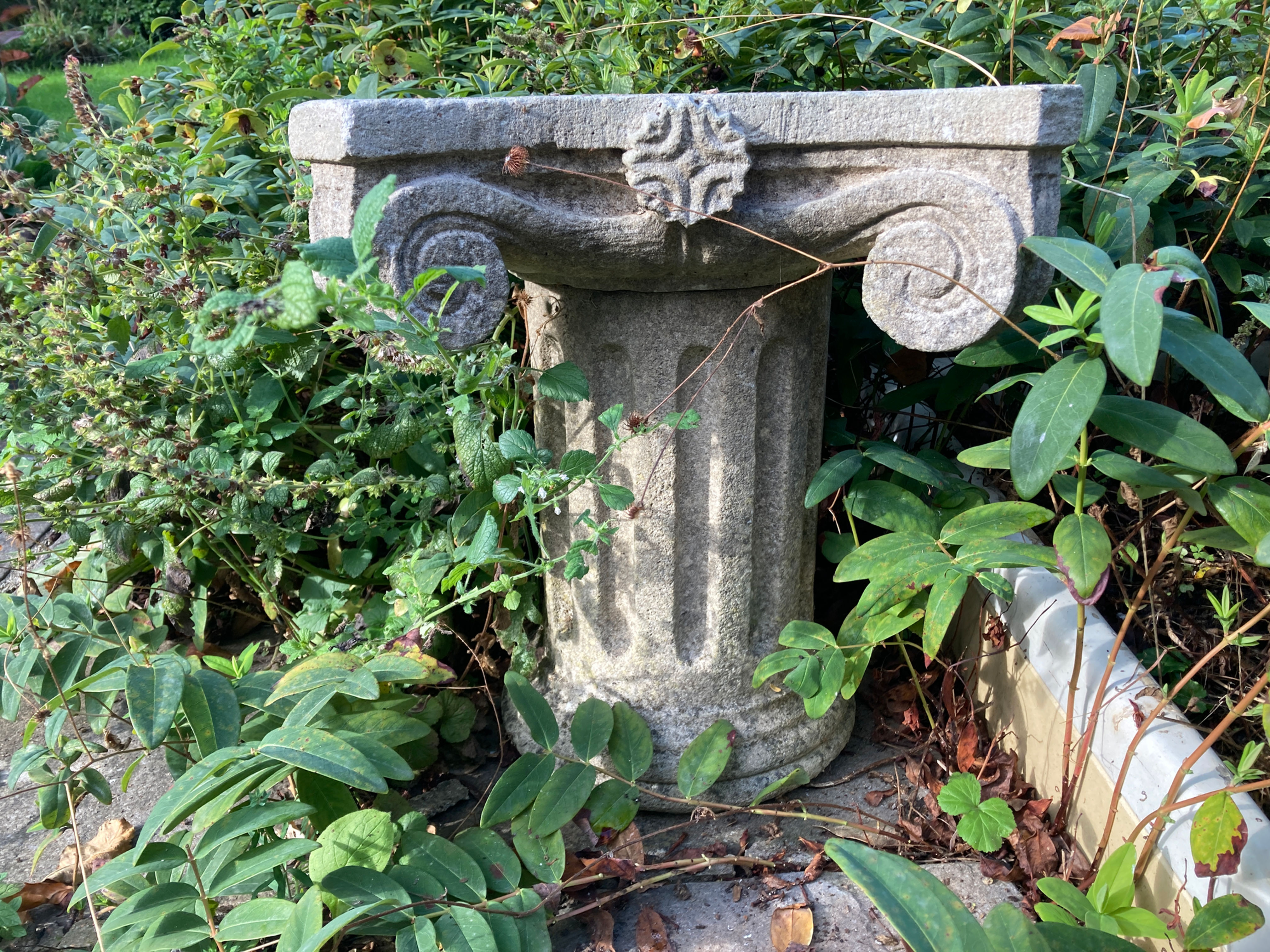 Antique Stone Column and Capital