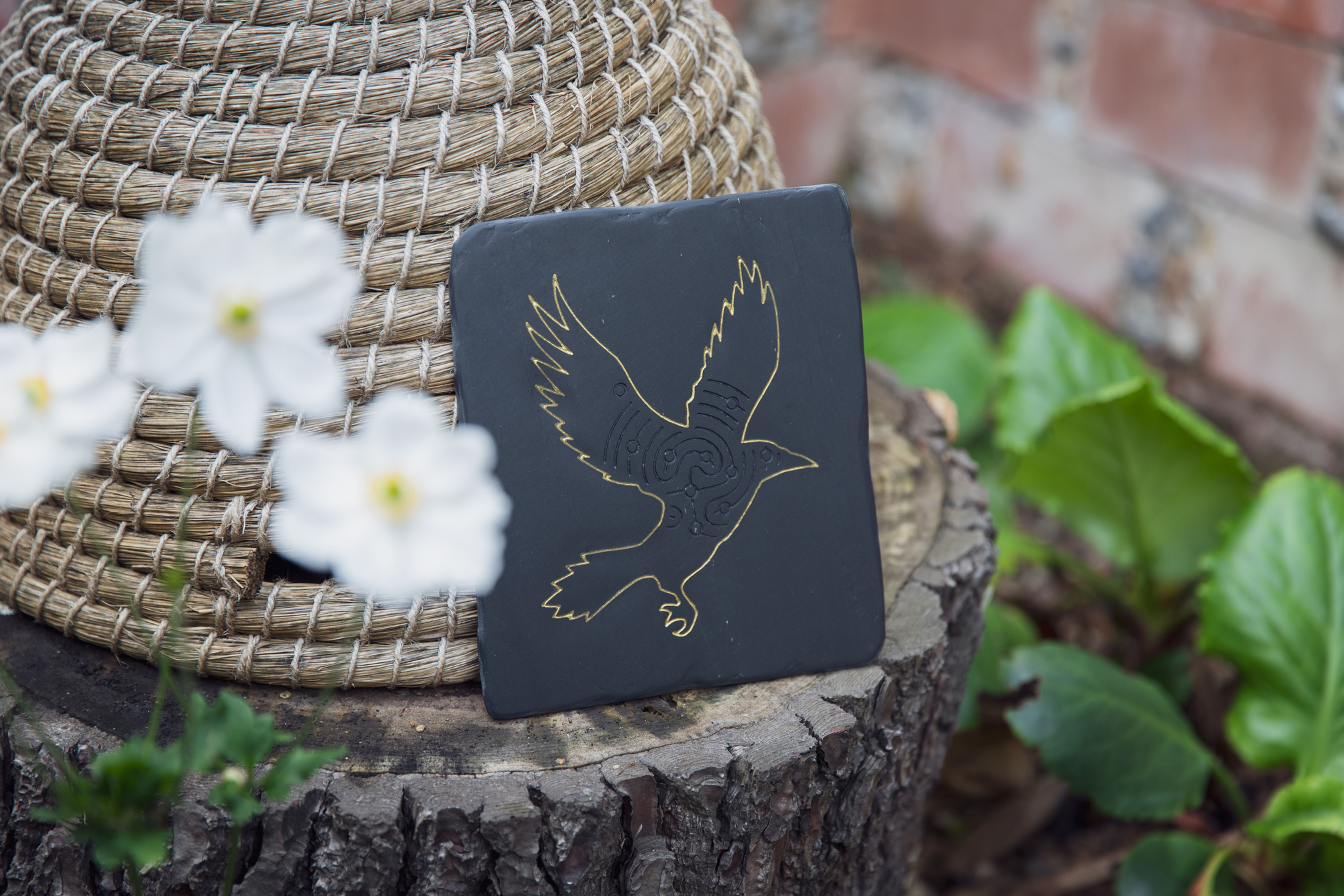 Raven Slate Wall Art [Design #2]