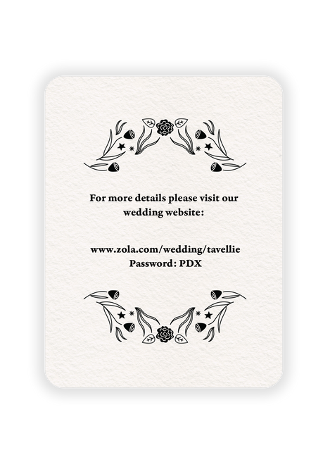 save the date back transparent