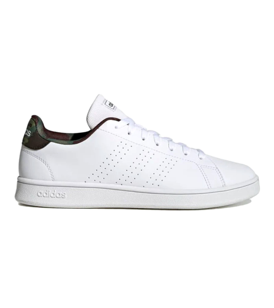 Tenis Adidas Advantage Base /wht/camo/ E6B