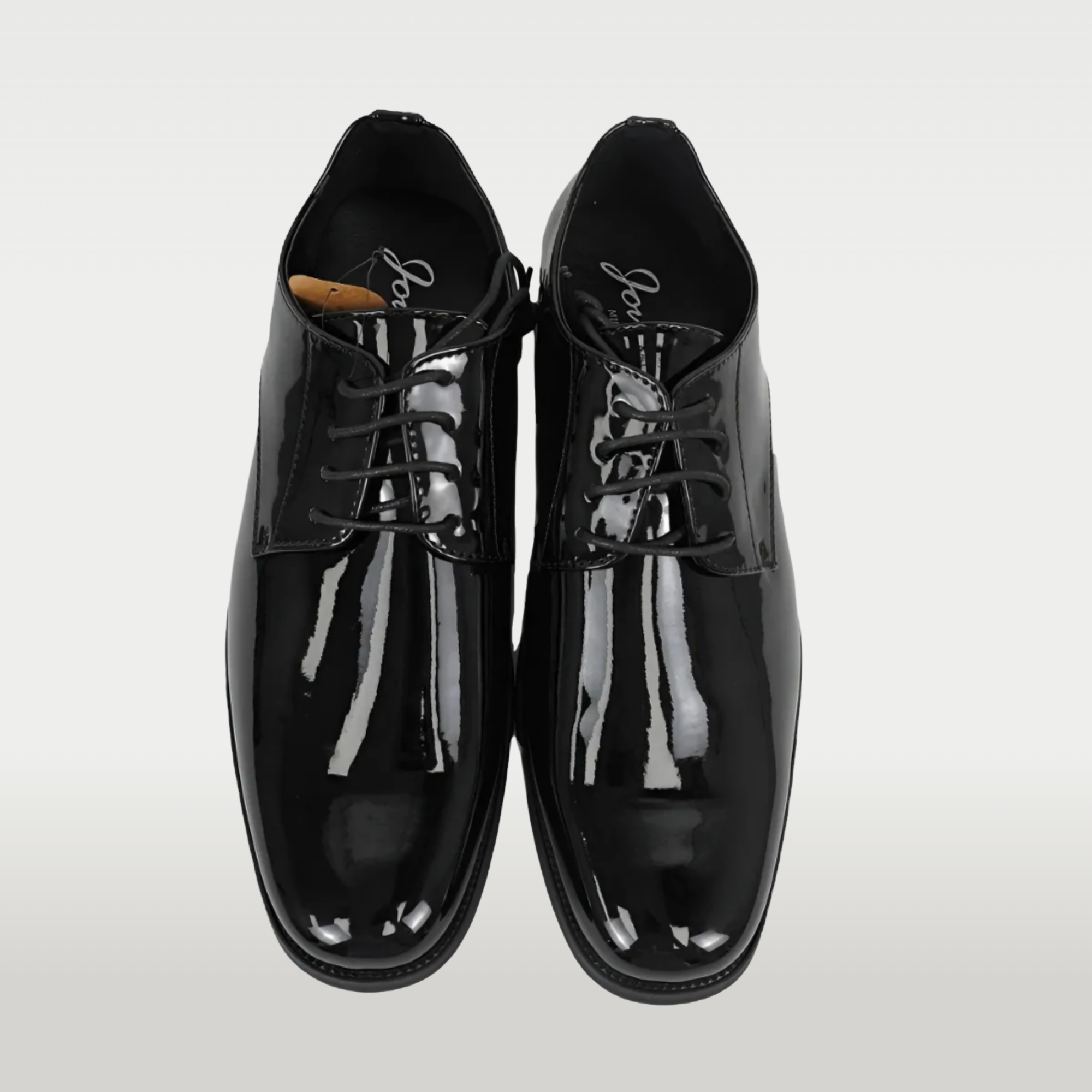 Zapatos de vestir estilo Derby de esmoquin formal Jousen /blk/ E6B