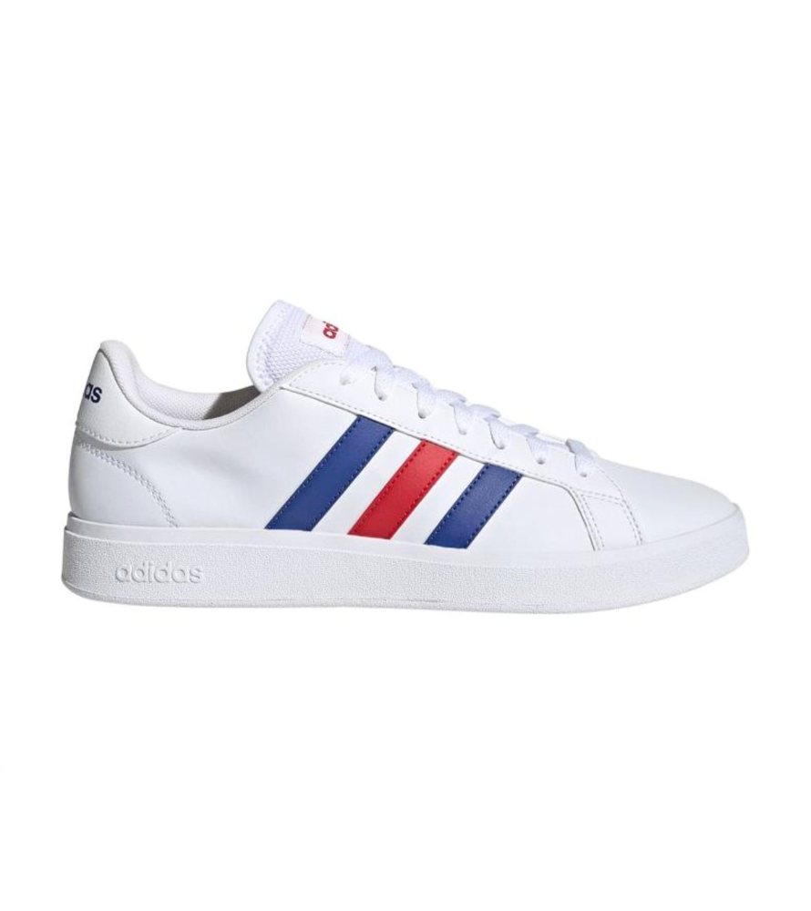 Tenis Adidas Grand Court Base 2.0 /wht/rd/nvy/ E6B