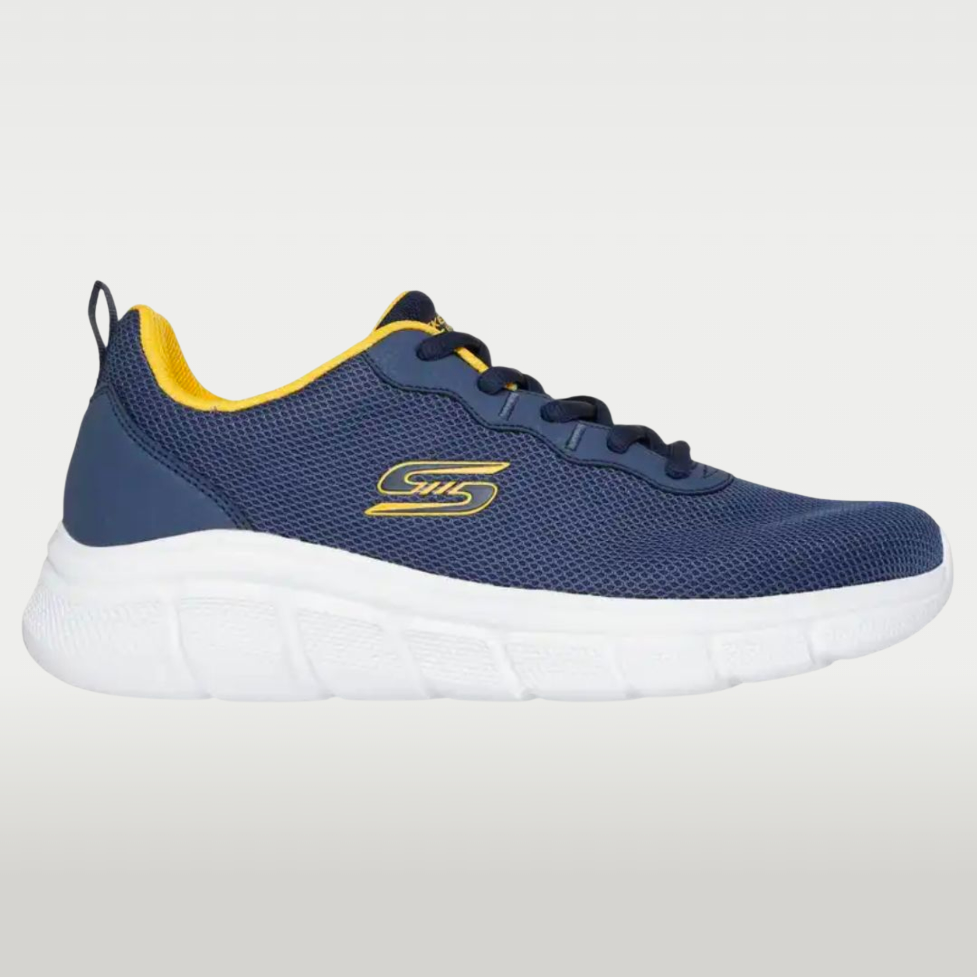 Tenis Skechers Bobs Flex Icy /Nvy/Yllw/