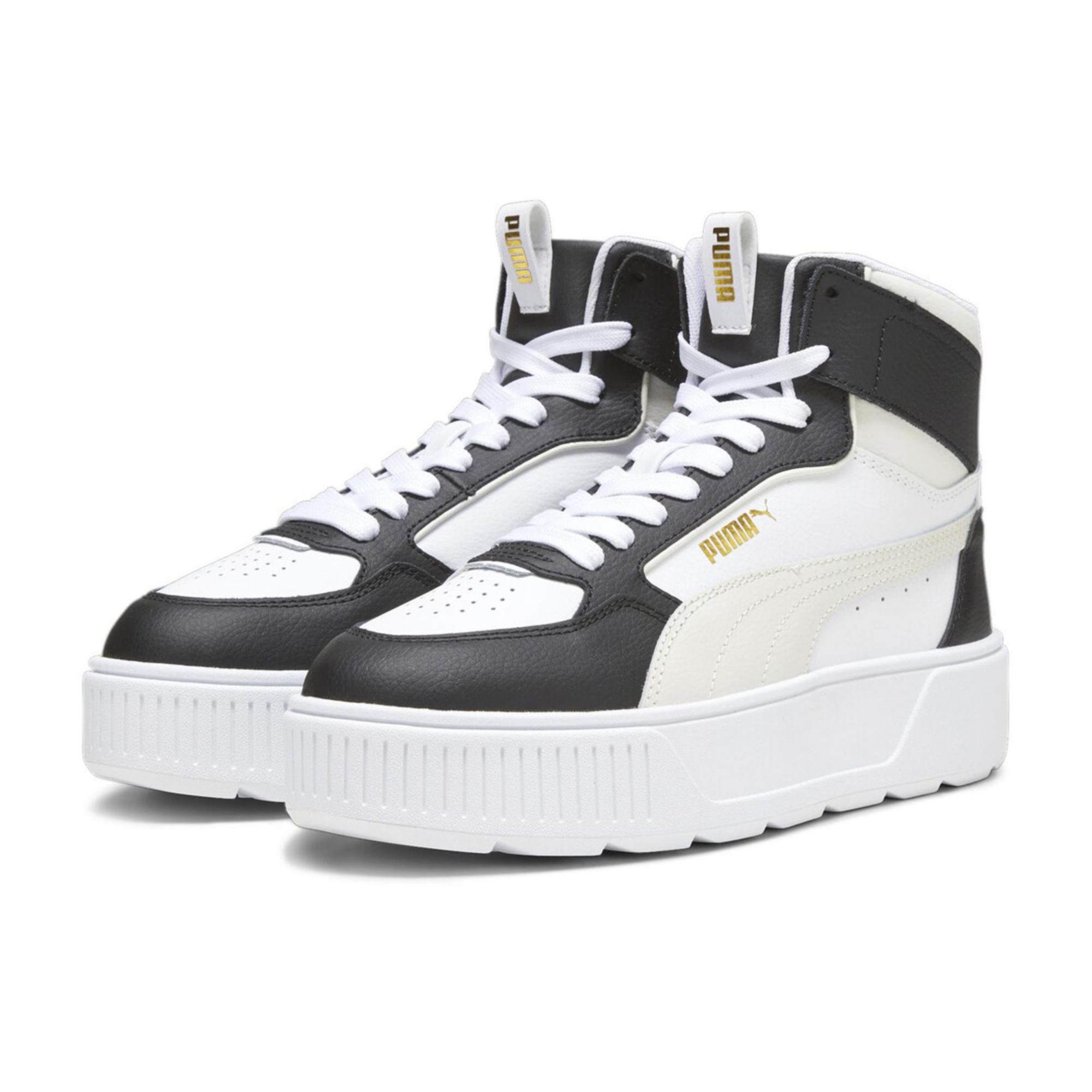 Tenis Puma Karmen Rebelle Mid /wht/blk/ E6B