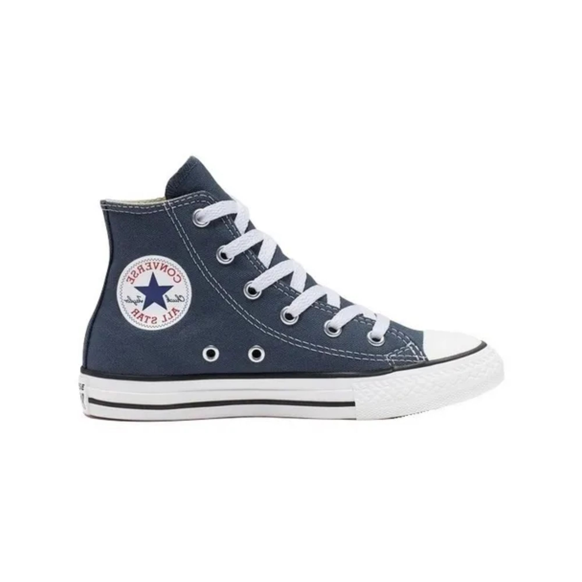 Tenis Converse Bota Chuck Taylor ll Navy/White JR E6