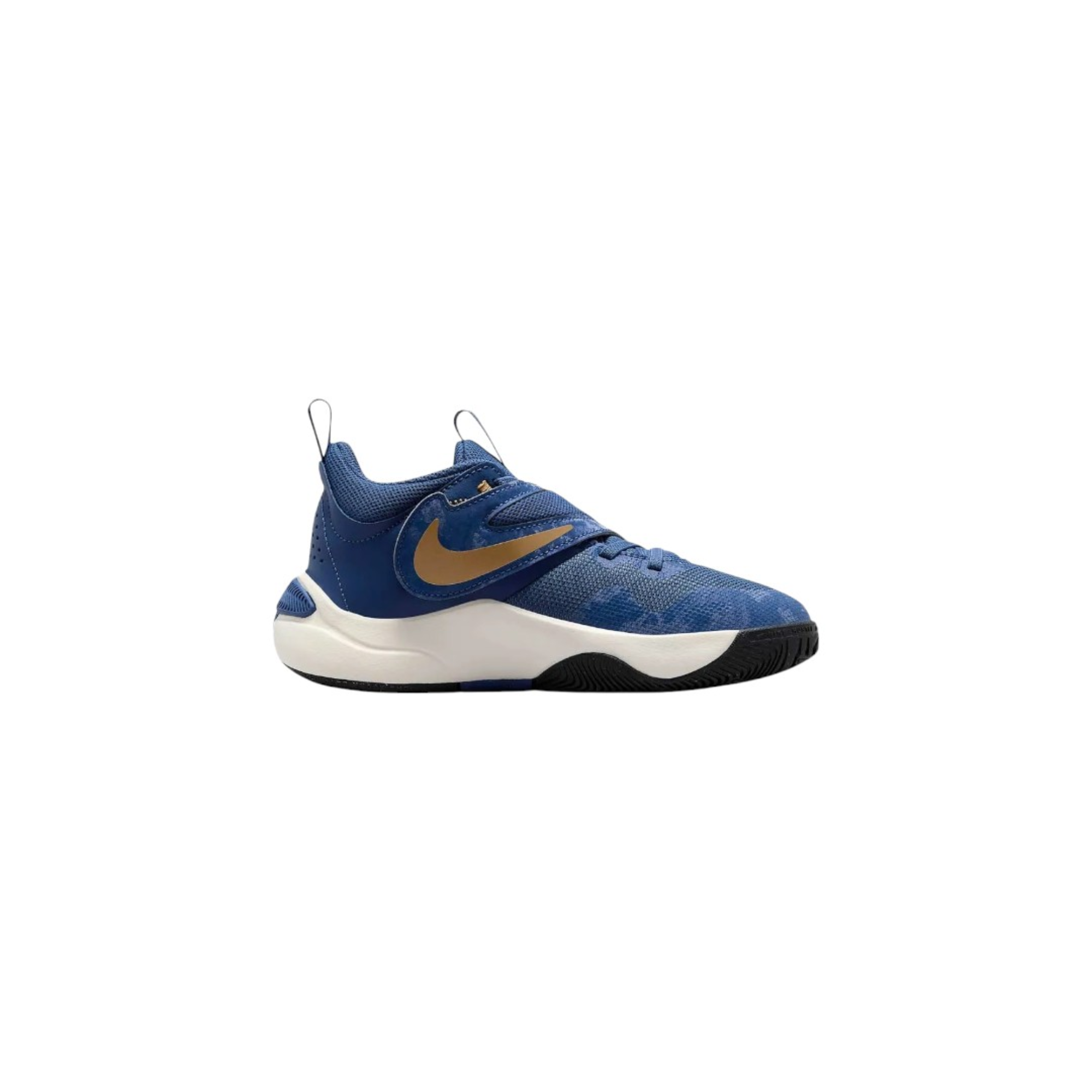 Tenis Nike Team Hustle /blu/gold/ E6B