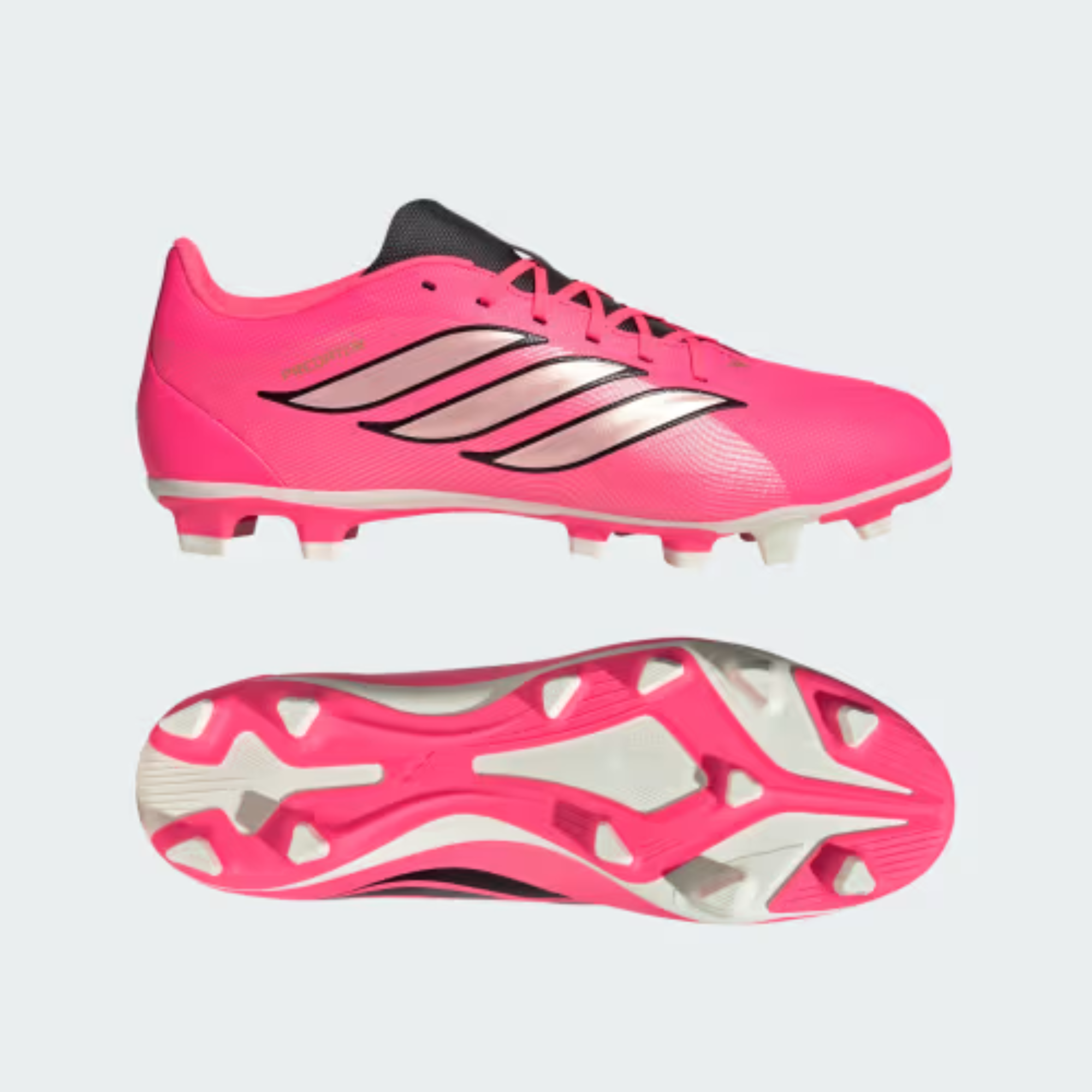 Tachones Adidas Predator Club Fg /pnk/wht/