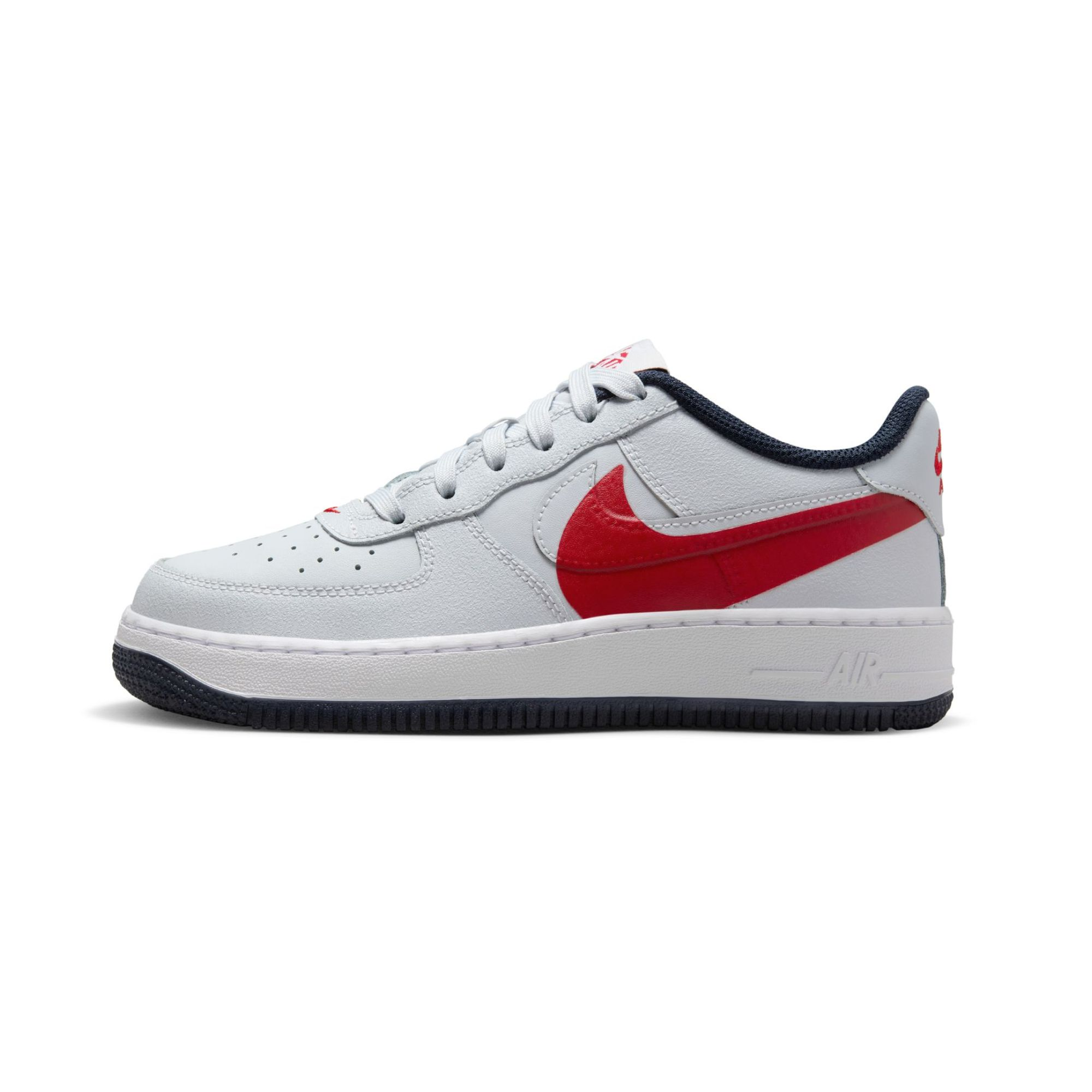 Tenis Nike Air Force LV8 4 /gry/red/ E6B