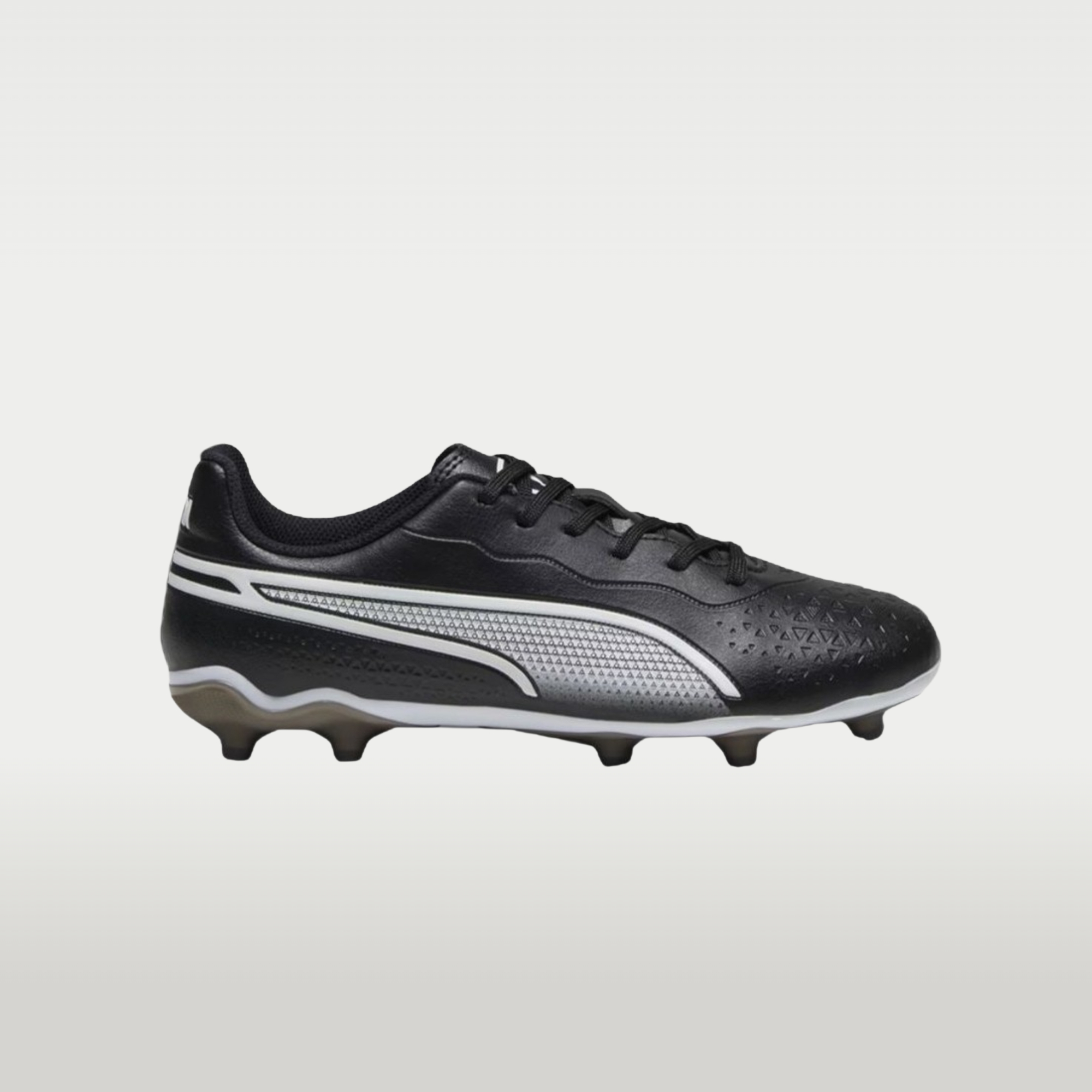 Tachon Puma King Match FG/AG Jr /Blk/Wht/