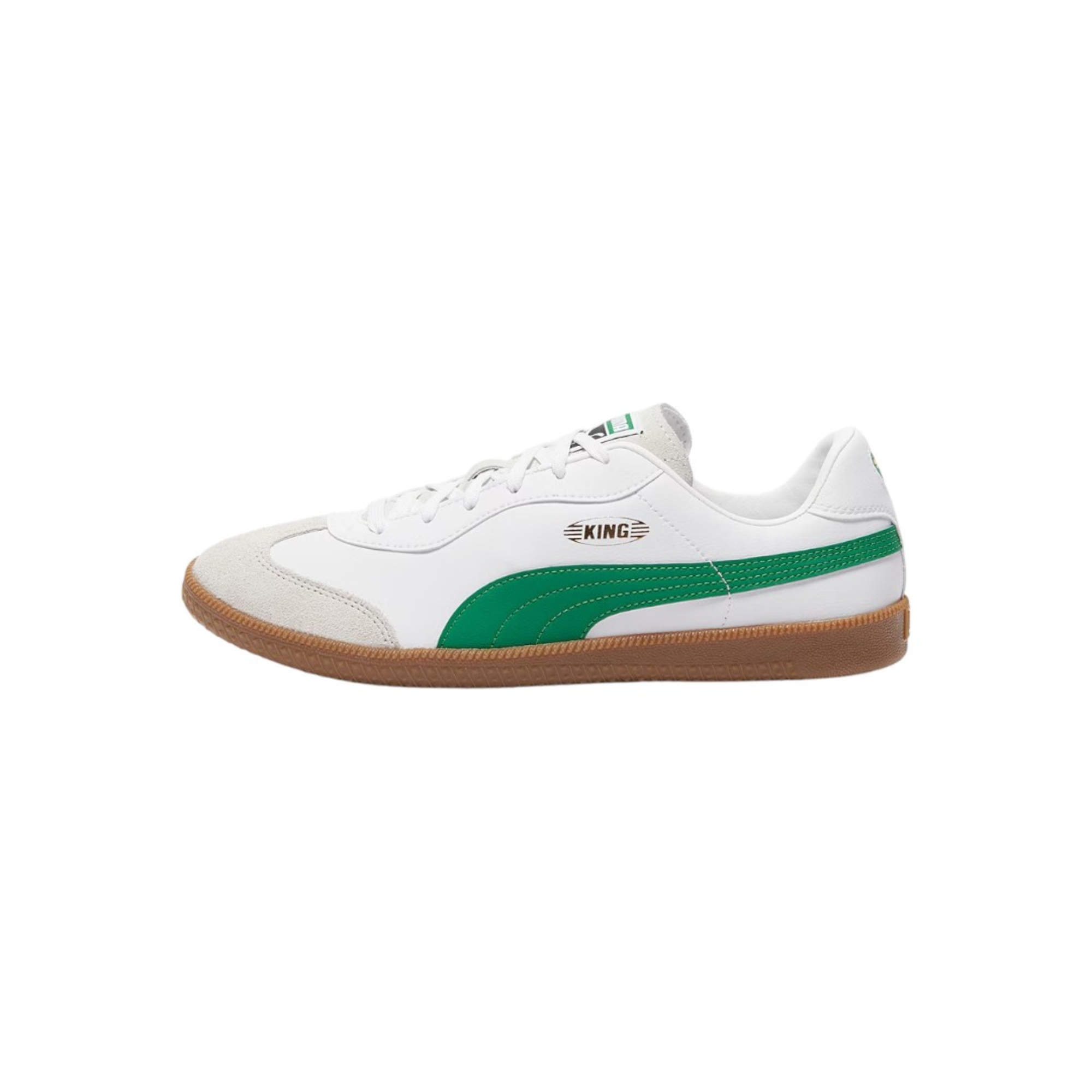 Tenis Puma King 21 IT /white/green/ E6B
