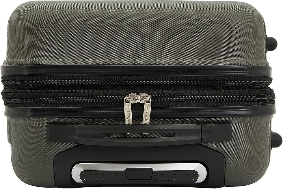 Thumbnail: Wrangler Elysium Luggage & Packing Cubes, Blue, 4 Piece Set