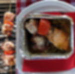 Noorse zalm met coquille St.–Jacques