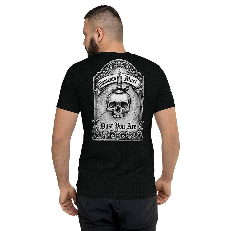Thumbnail: GloryB Memento Mori Tri-Blend Unisex Tee
