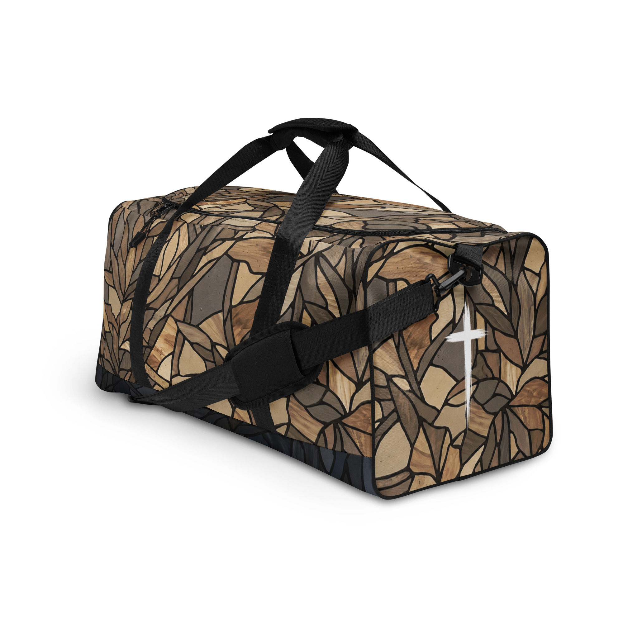 GloryB Arid Stained Glass Camo Duffle Bag