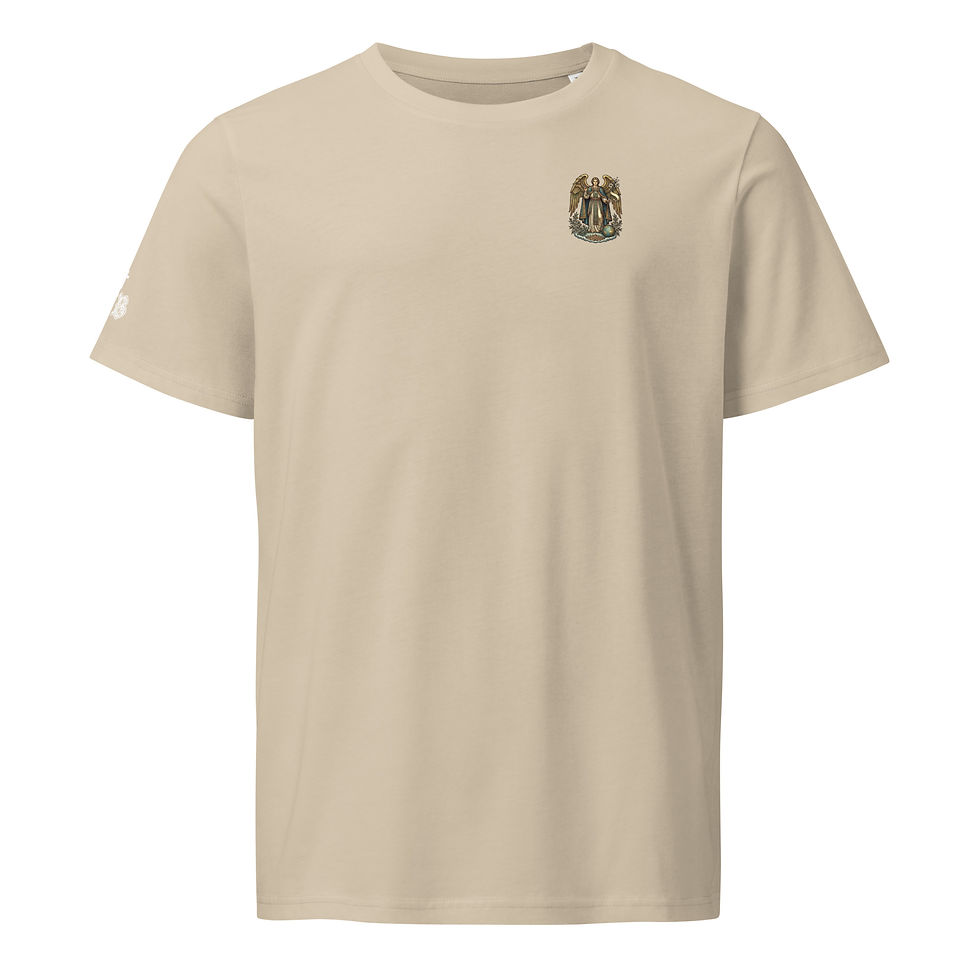 Thumbnail: GloryB St. Gabriel Unisex organic mid-light t-shirt
