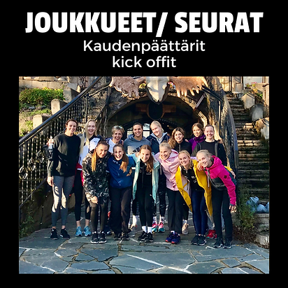 joukkueet ja seurat