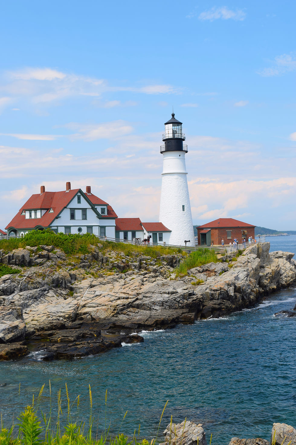 upright portland headlight