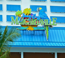 Margaritaville Multi-layer  sign installation