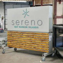 sereno apartment monument sign