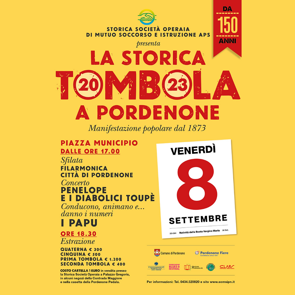 La storica tombola a Pordenone