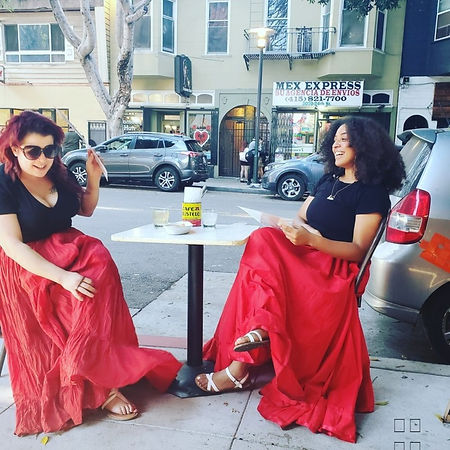 jessica & indigo red skirts