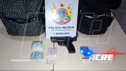 Rápida ação da PM, após Roubo em parada de ônibus termina em prisão de suspeito no Calafate.