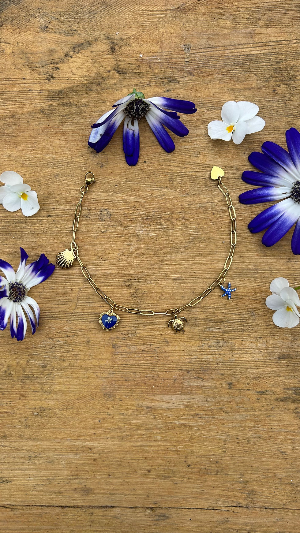 Miniatura: Bracciale charms Carota selvatica