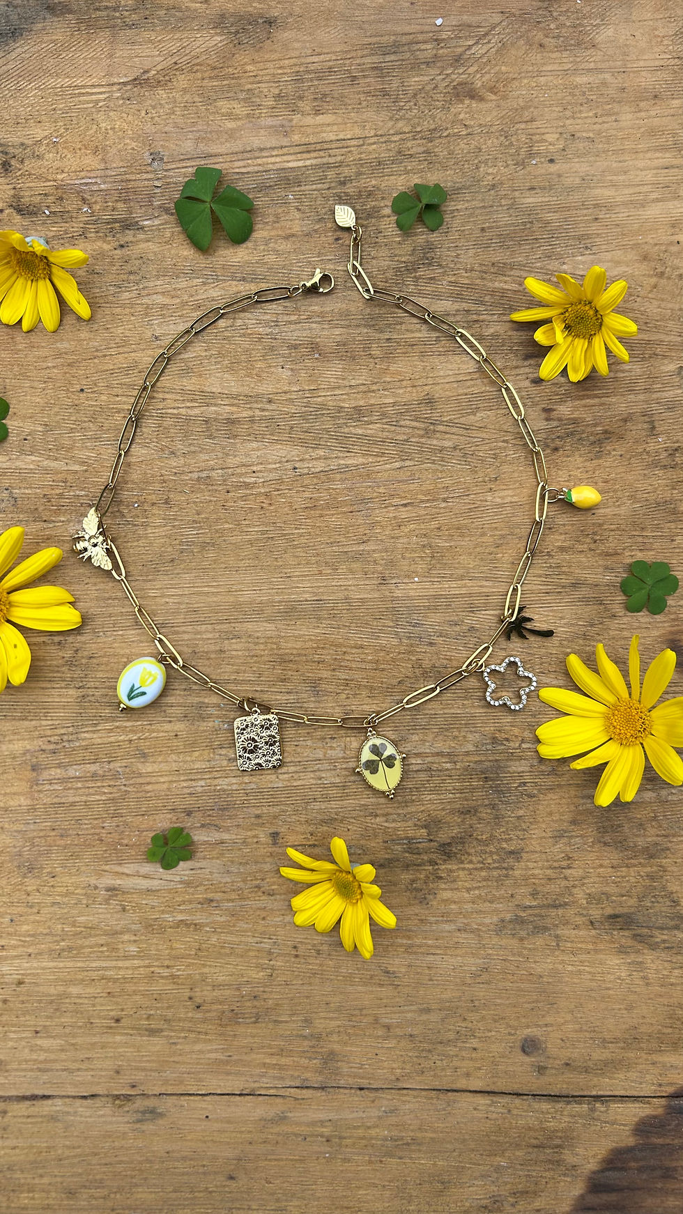 Miniatura: Collana charms Trifoglio