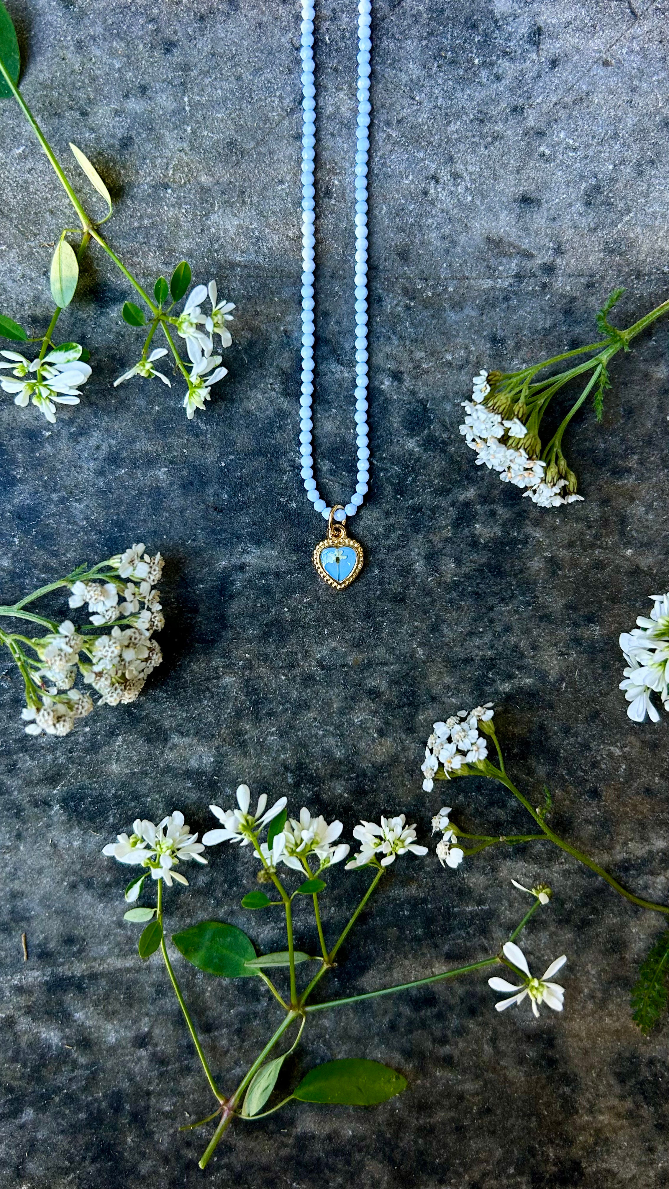 Collana con Carota selvatica