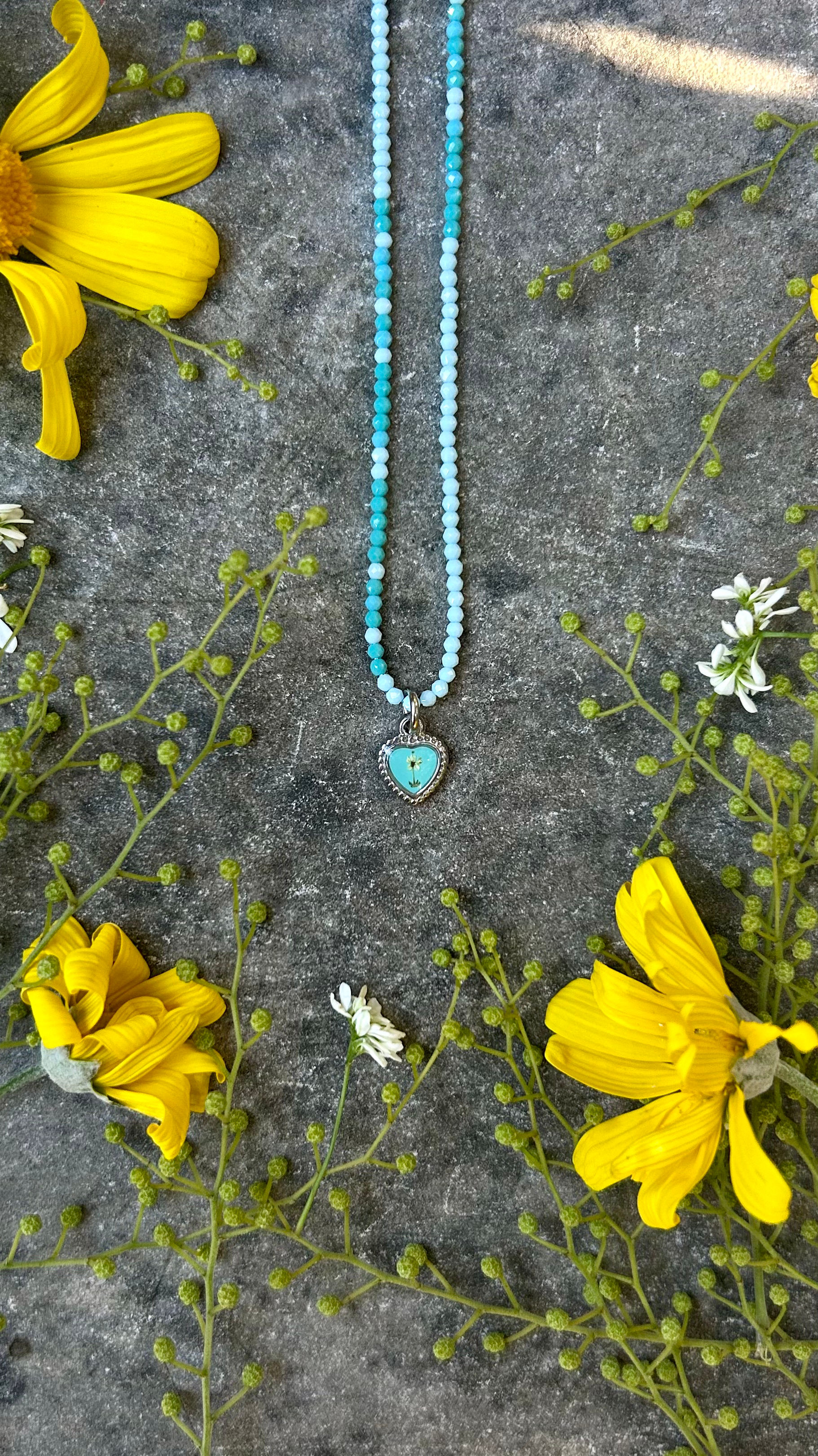 Collana con Carota selvatica