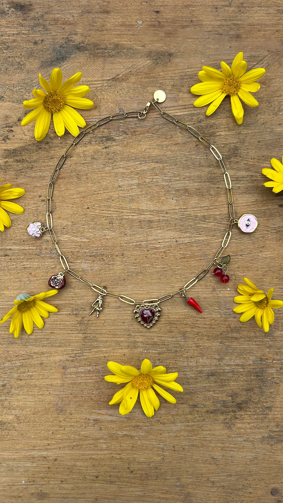 Miniatura: Collana charms Lobularia