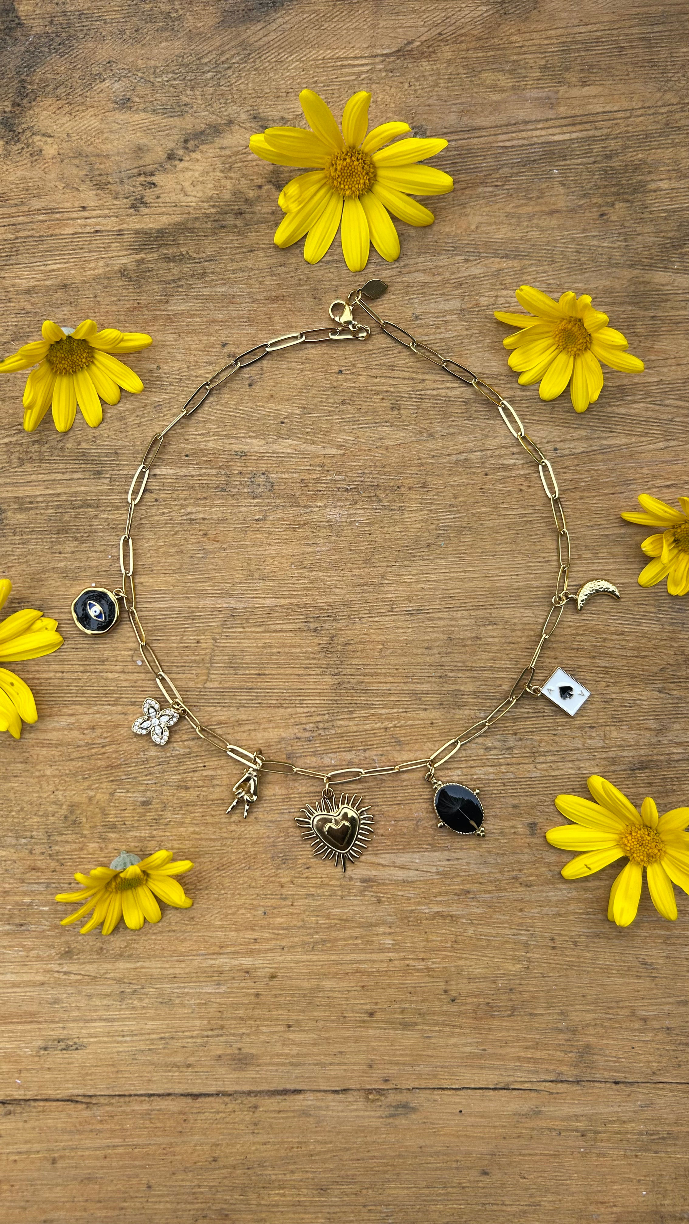 Collana charms Soffione