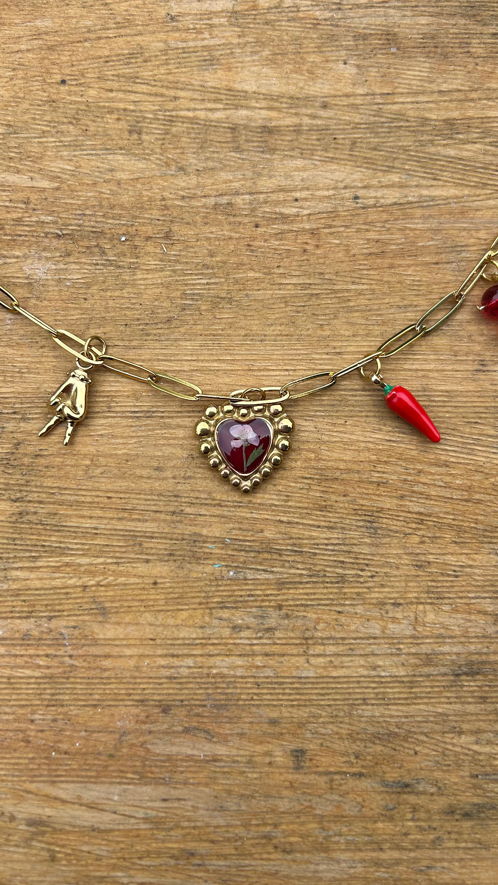 Miniatura: Collana charms Lobularia