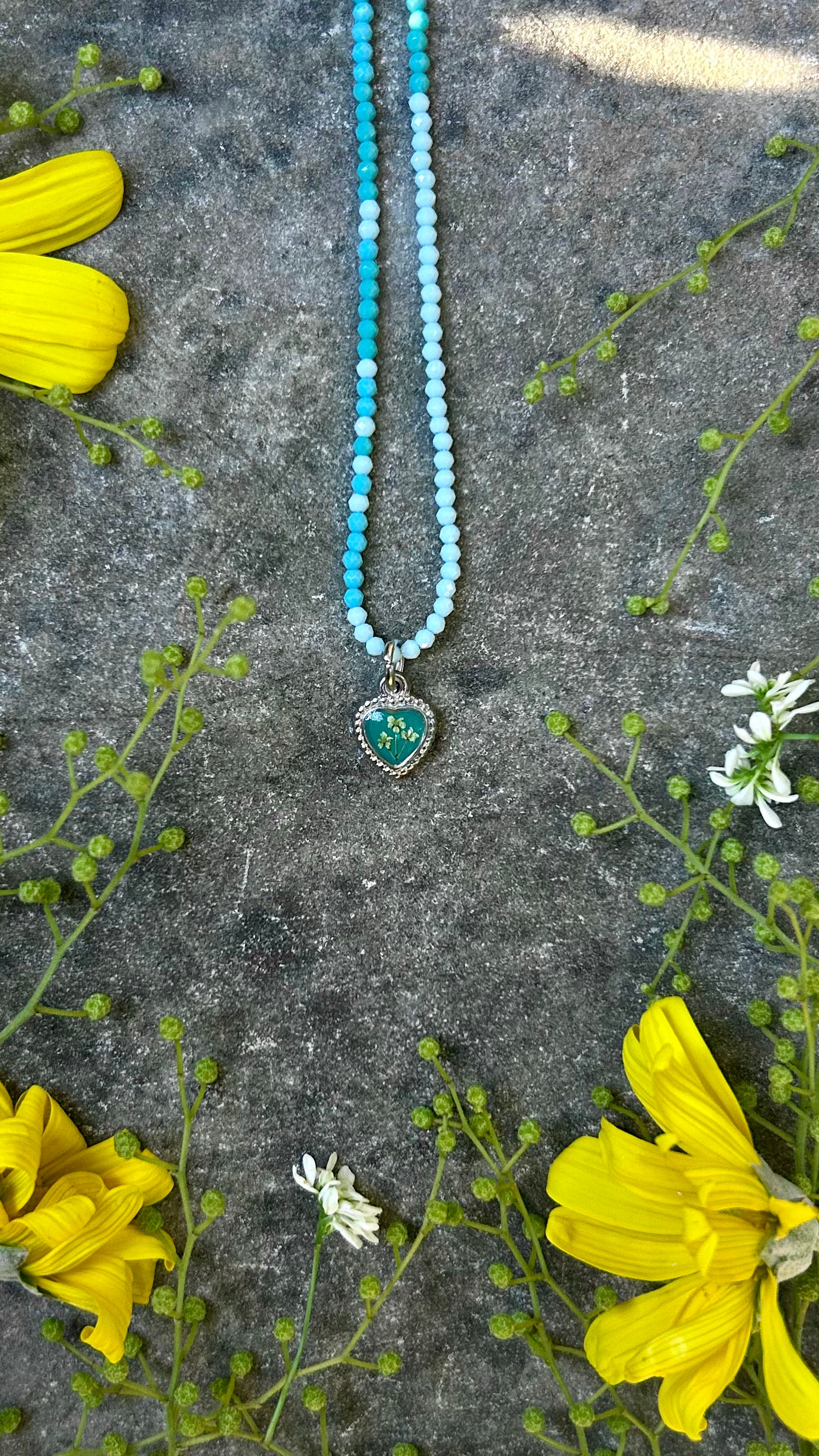 Collana con Carota selvatica