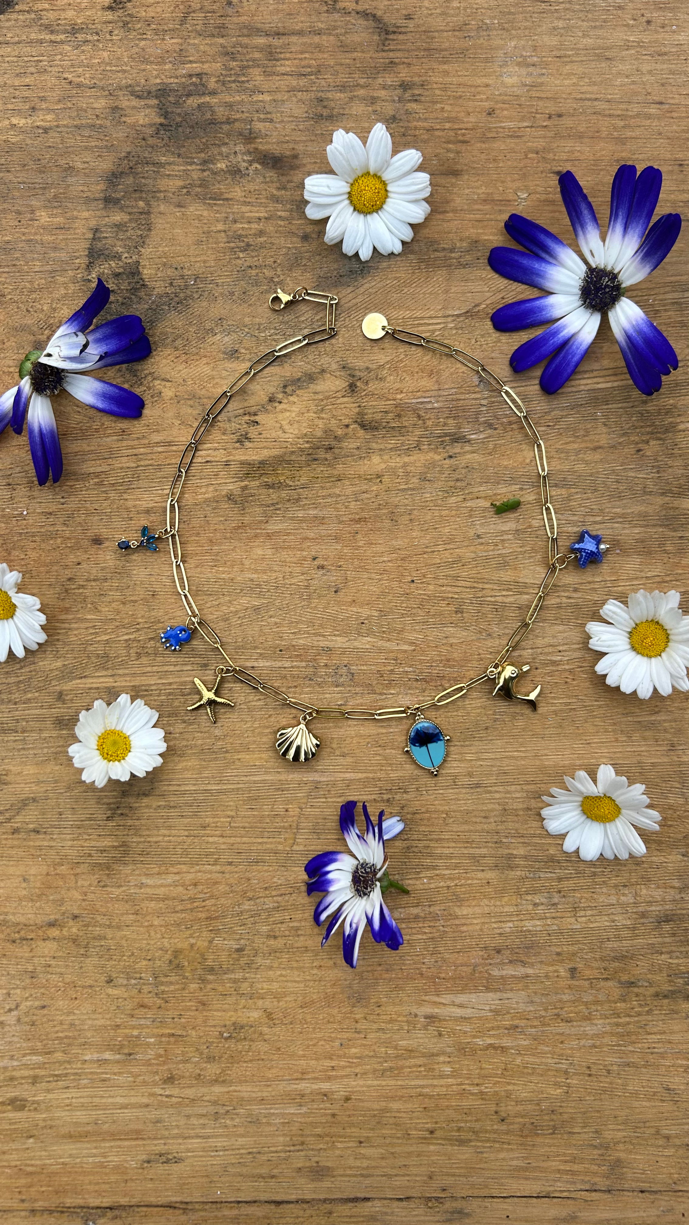 Collana charms Velo da sposa