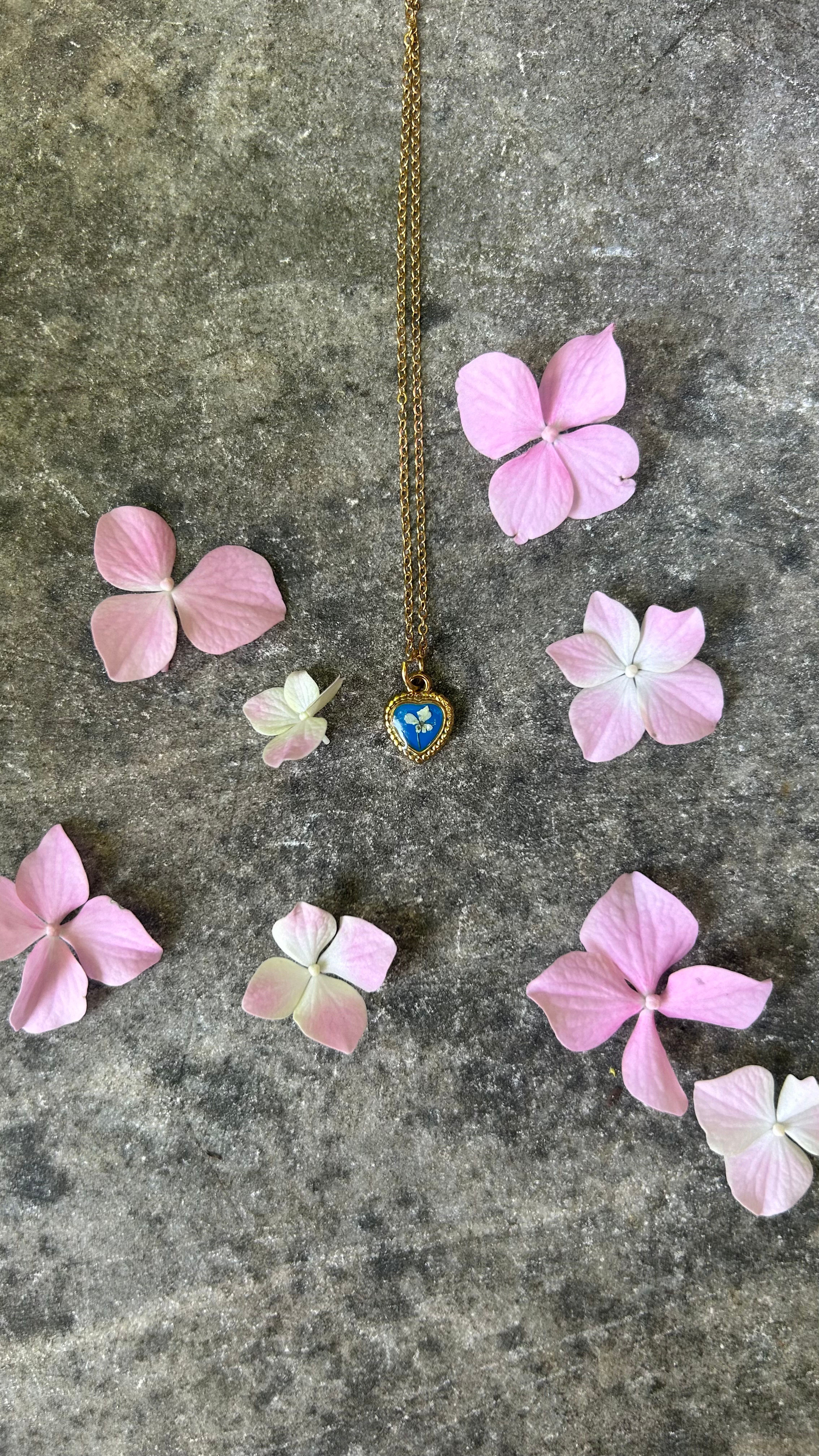 Collana con Carota selvatica