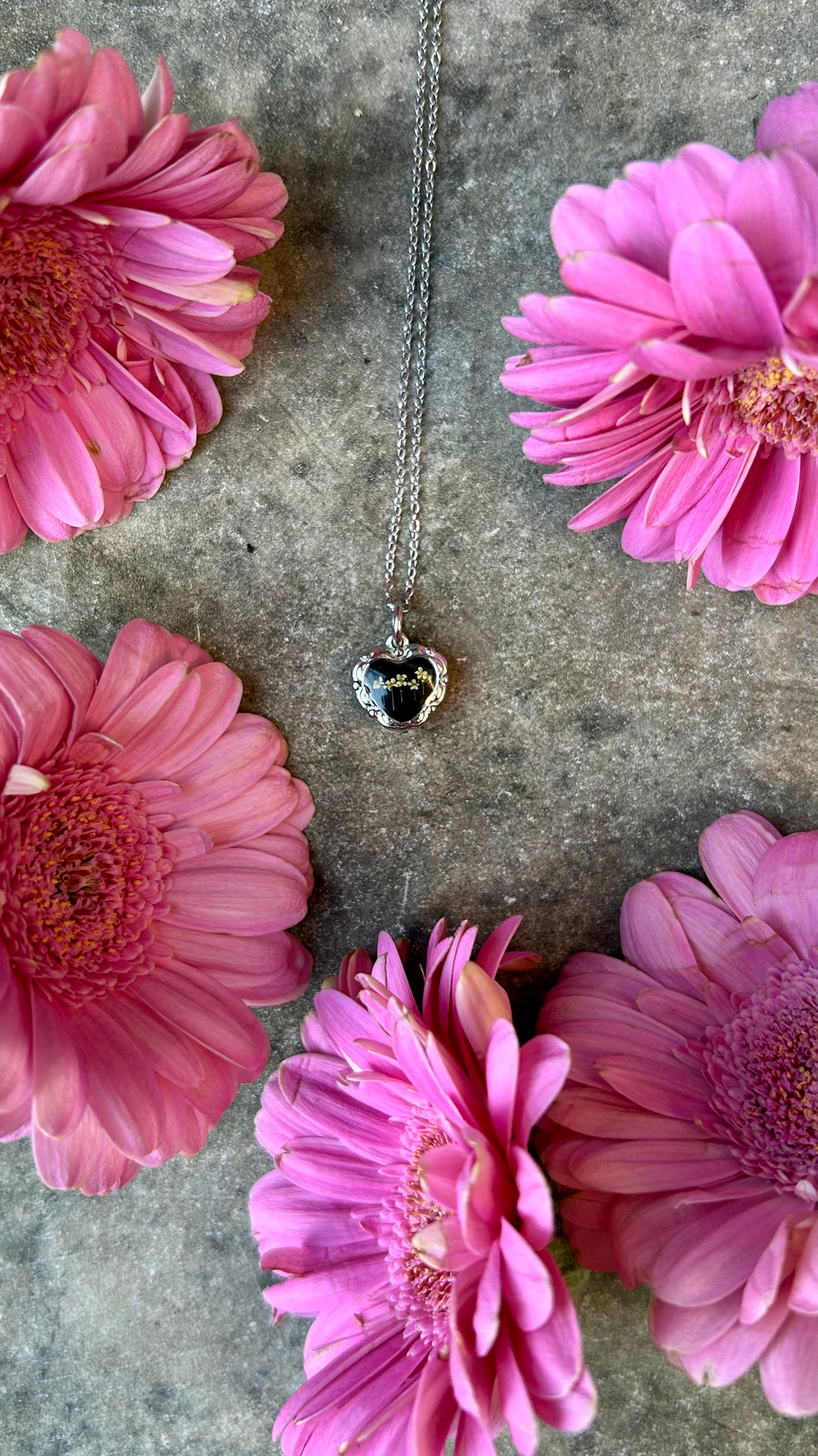 Collana con Carota selvatica