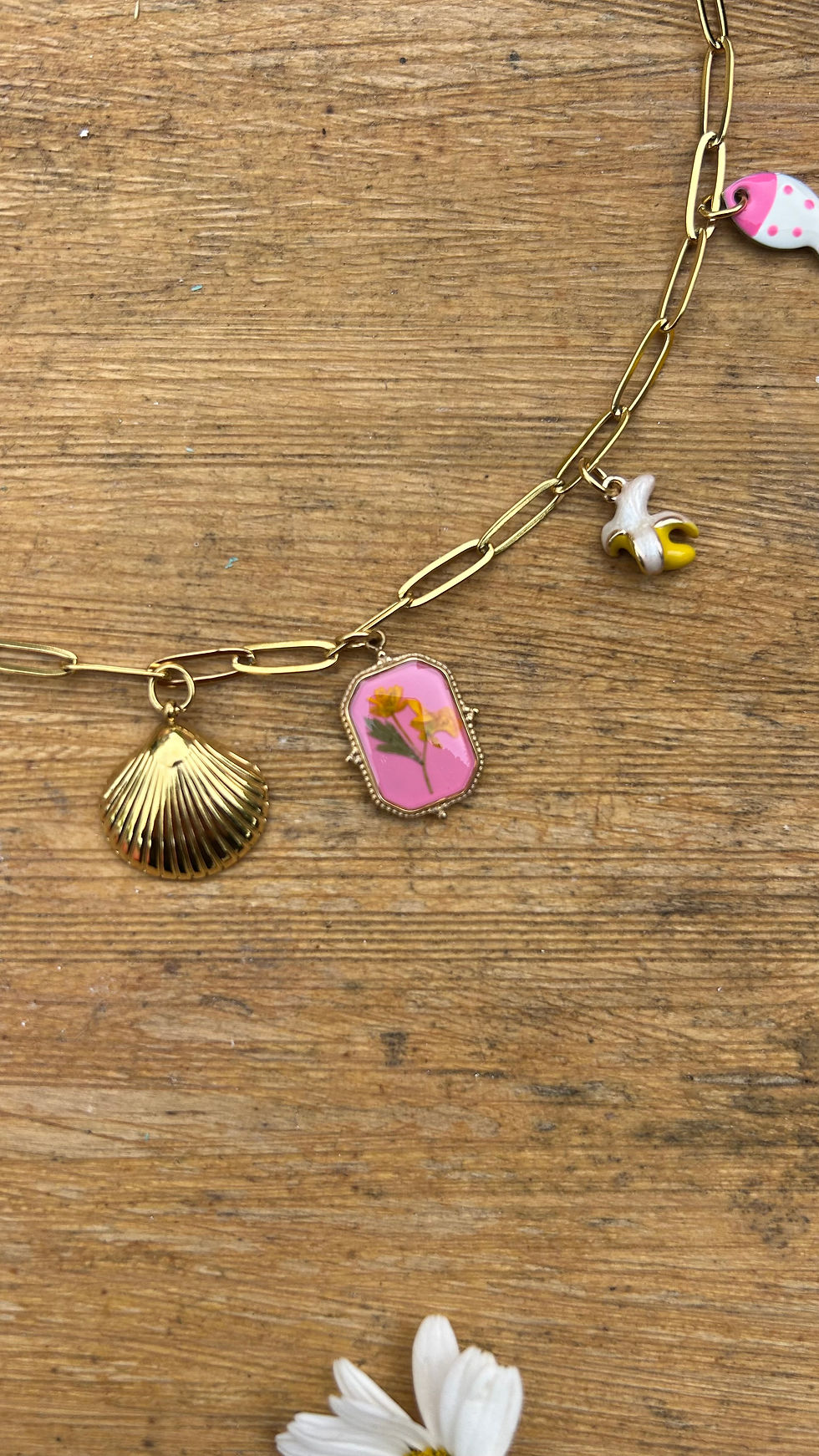 Miniatura: Collana charms Alisso montano