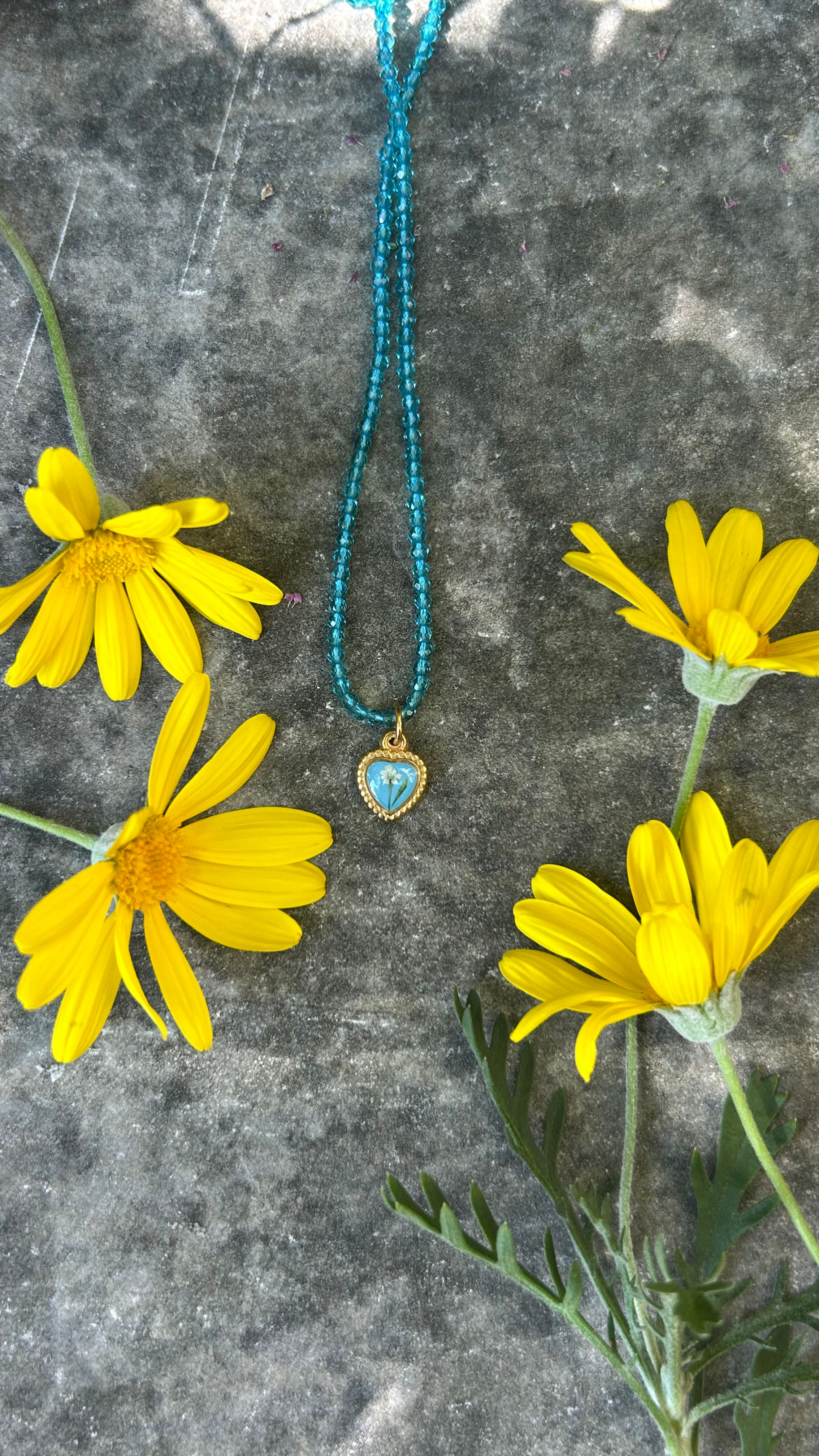 Collana con Carota selvatica