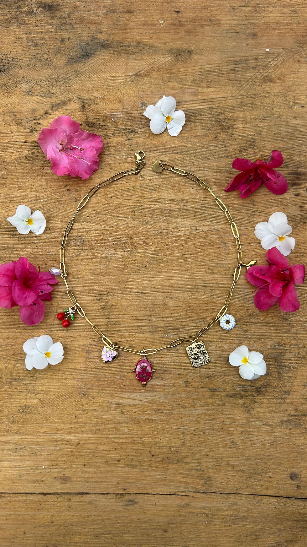 Miniatura: Collana charms Lobularia