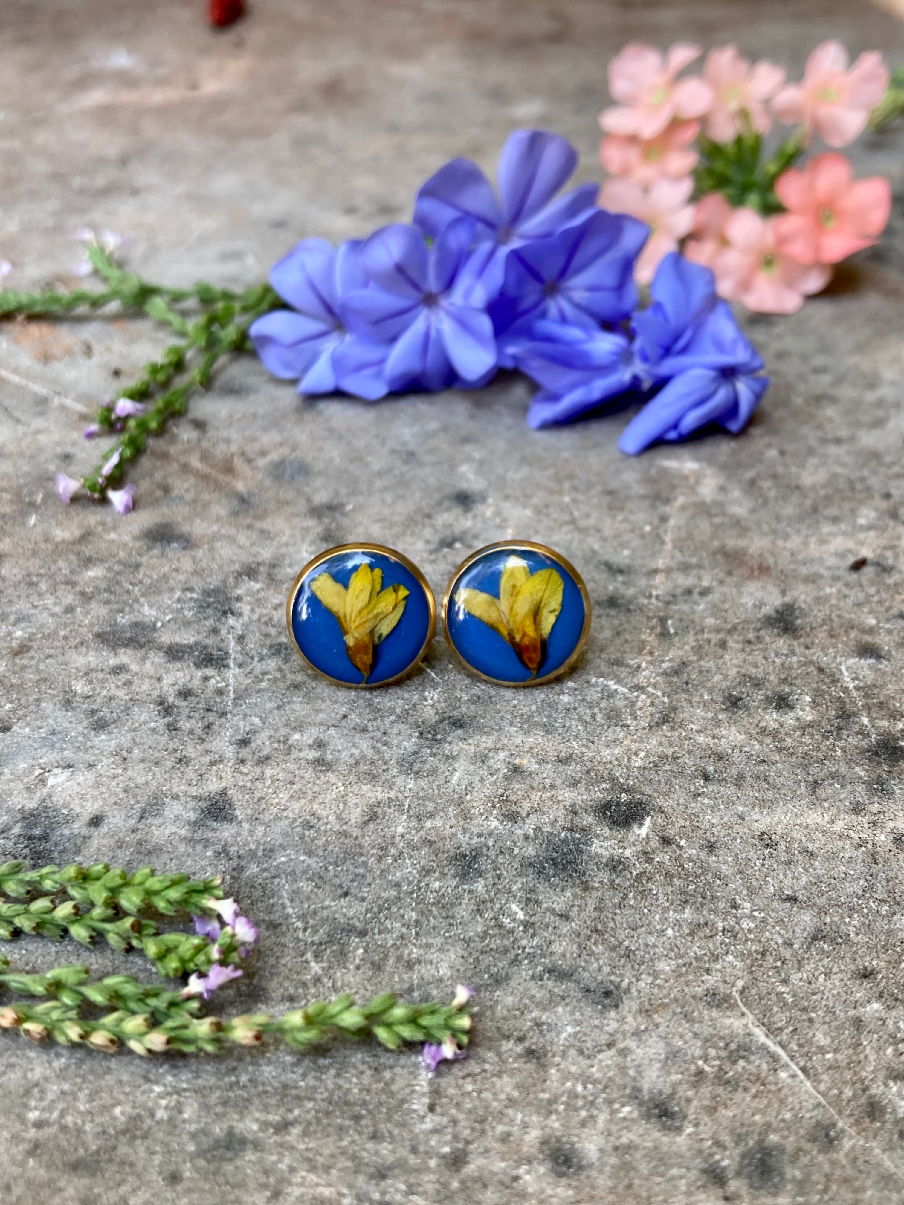 Orecchini con Ginestra