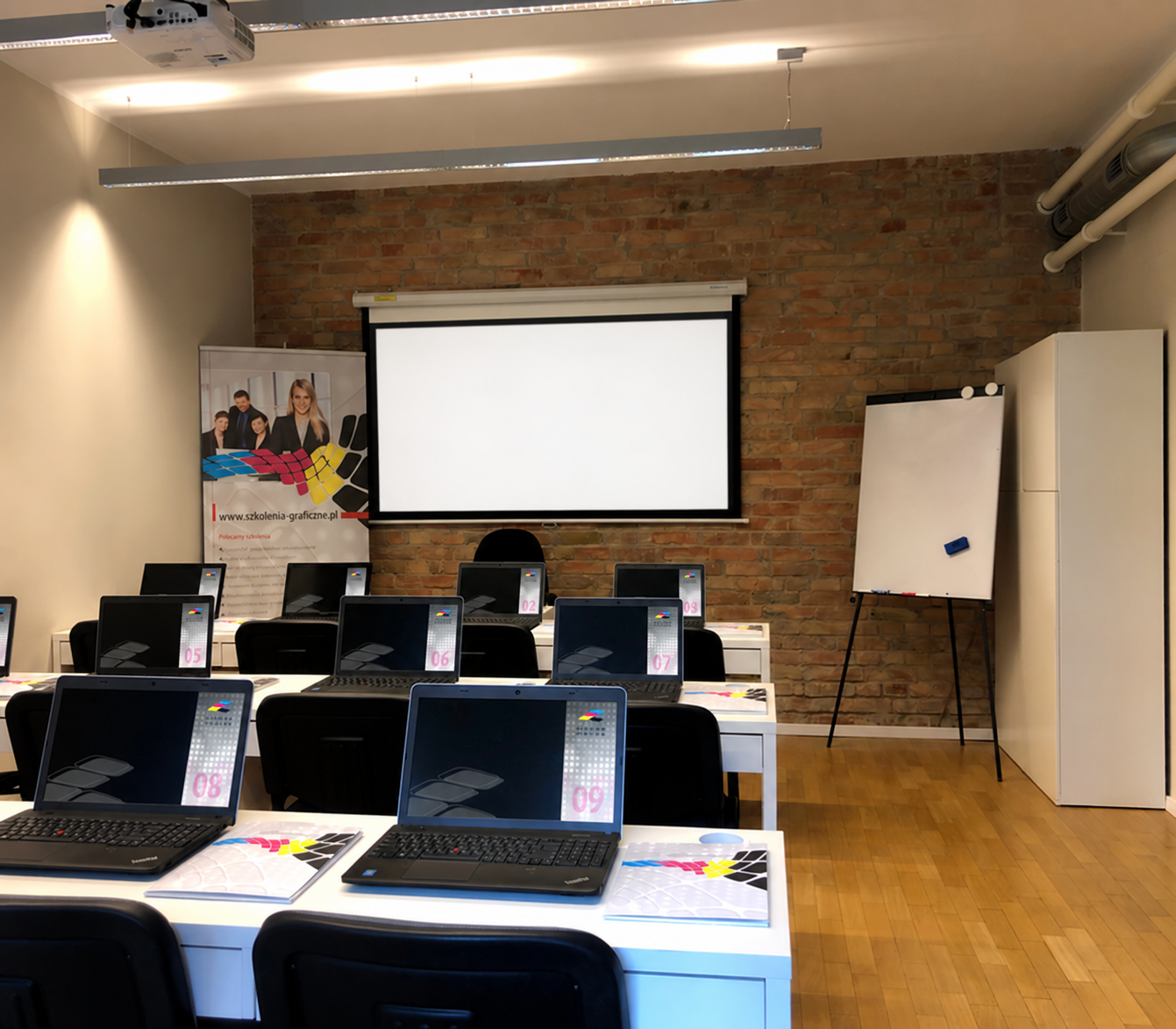 Sala szkoleniowa Szkolenia Graficzne w Sopocie