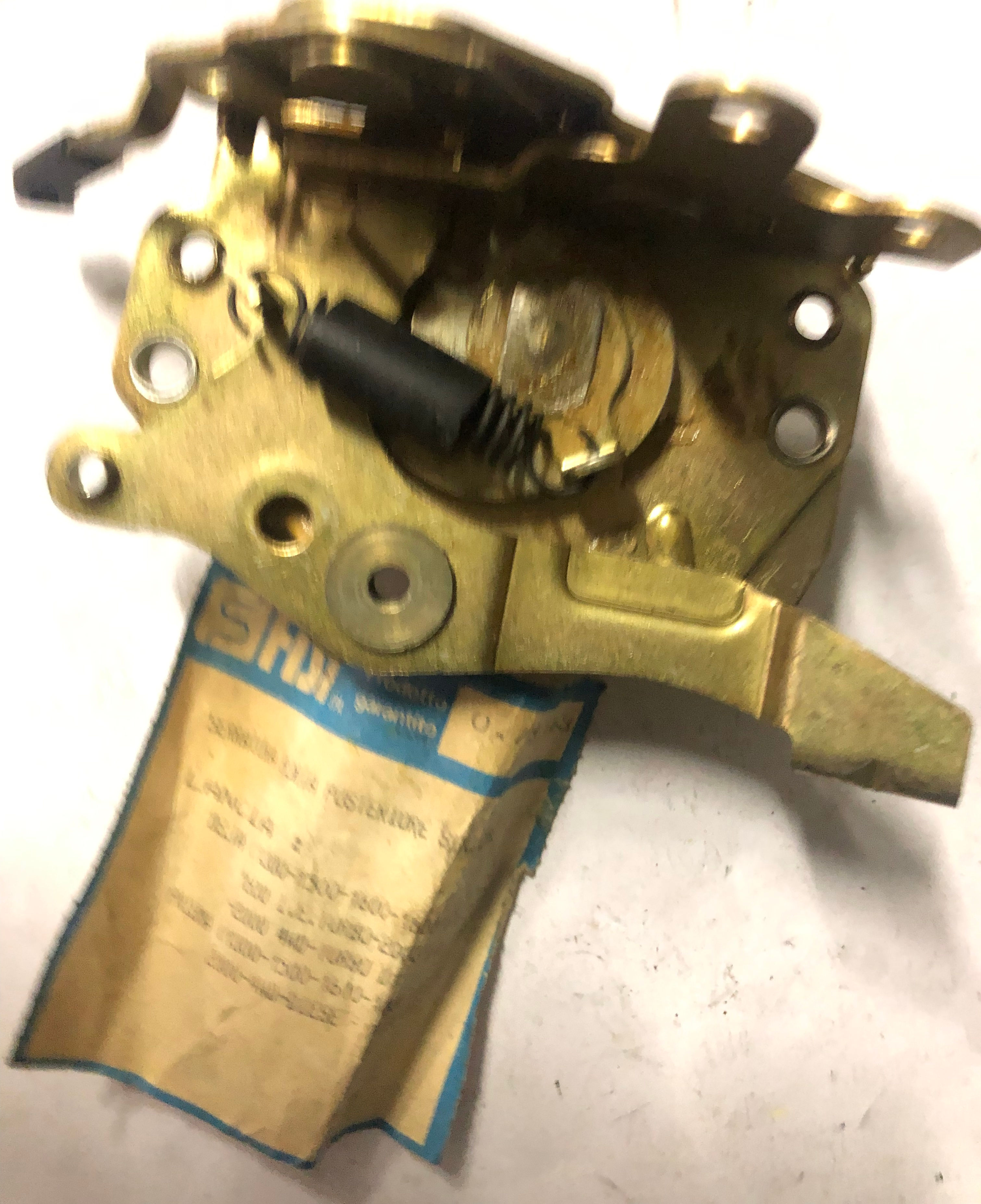 Lancia Delta /Prisma serratura interna porta posteriore sinistra manuale 