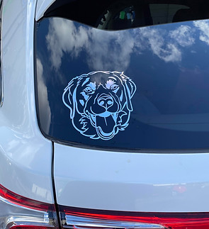 Custom Pet Car Decal