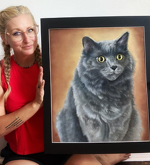 Custom Pet Portrait 16"x20" size