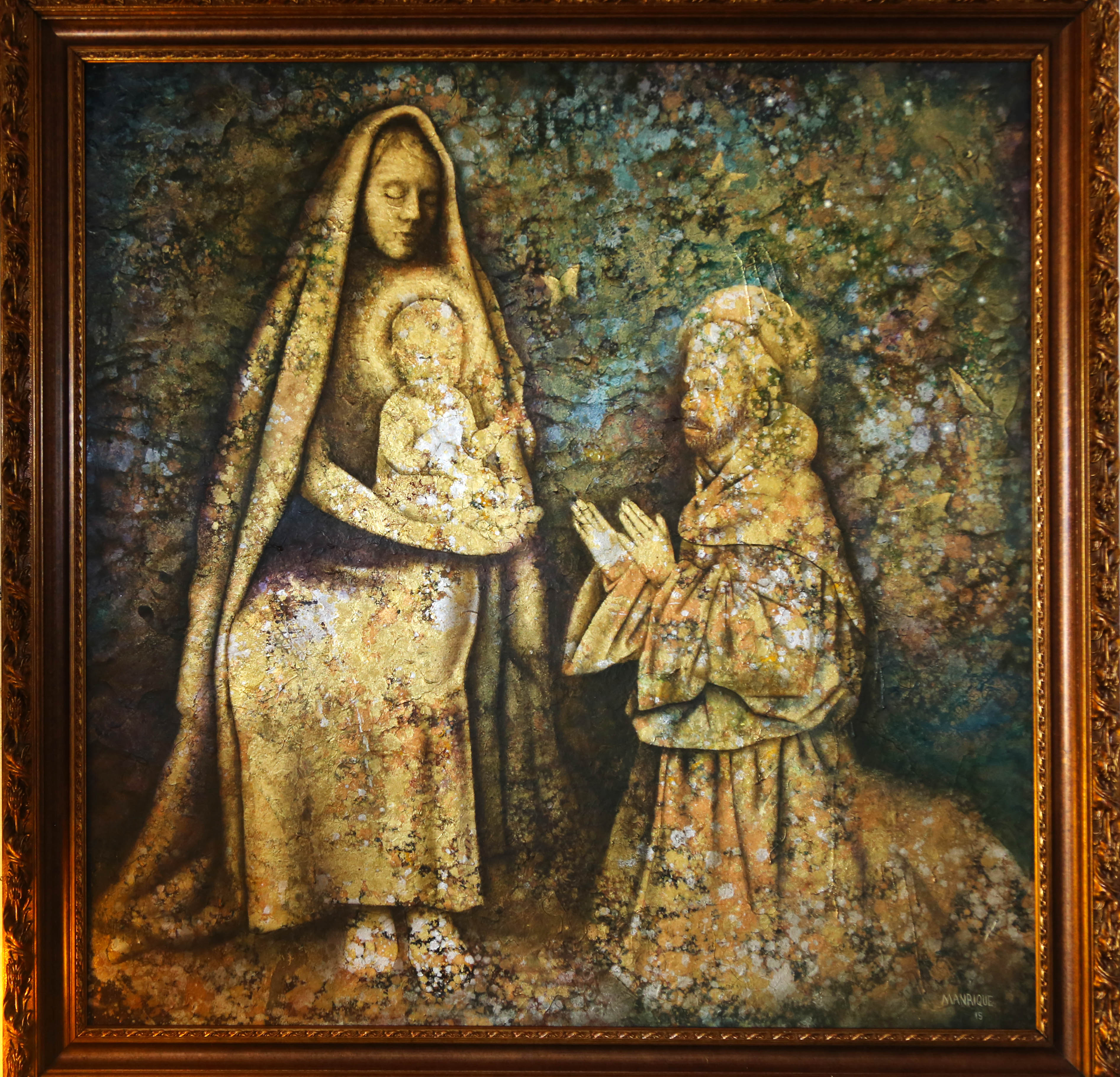 Jesus, Maria e Francisco