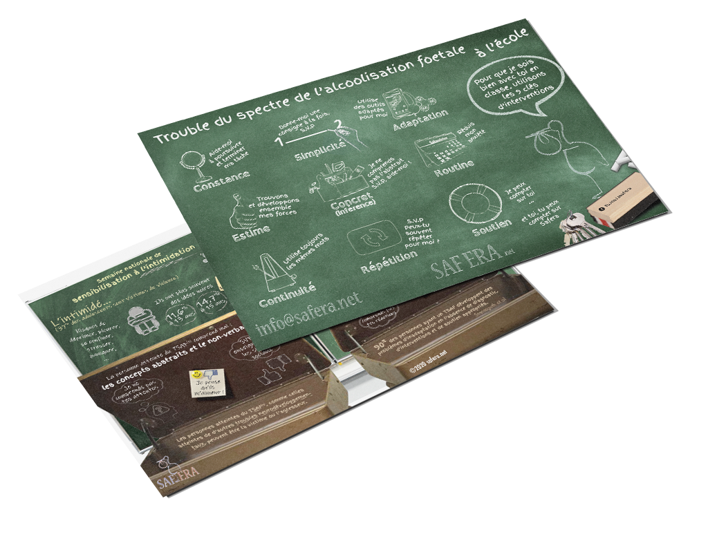 Fiches scolaire et TSAF