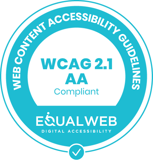 WCAG 2.1 Complience badge