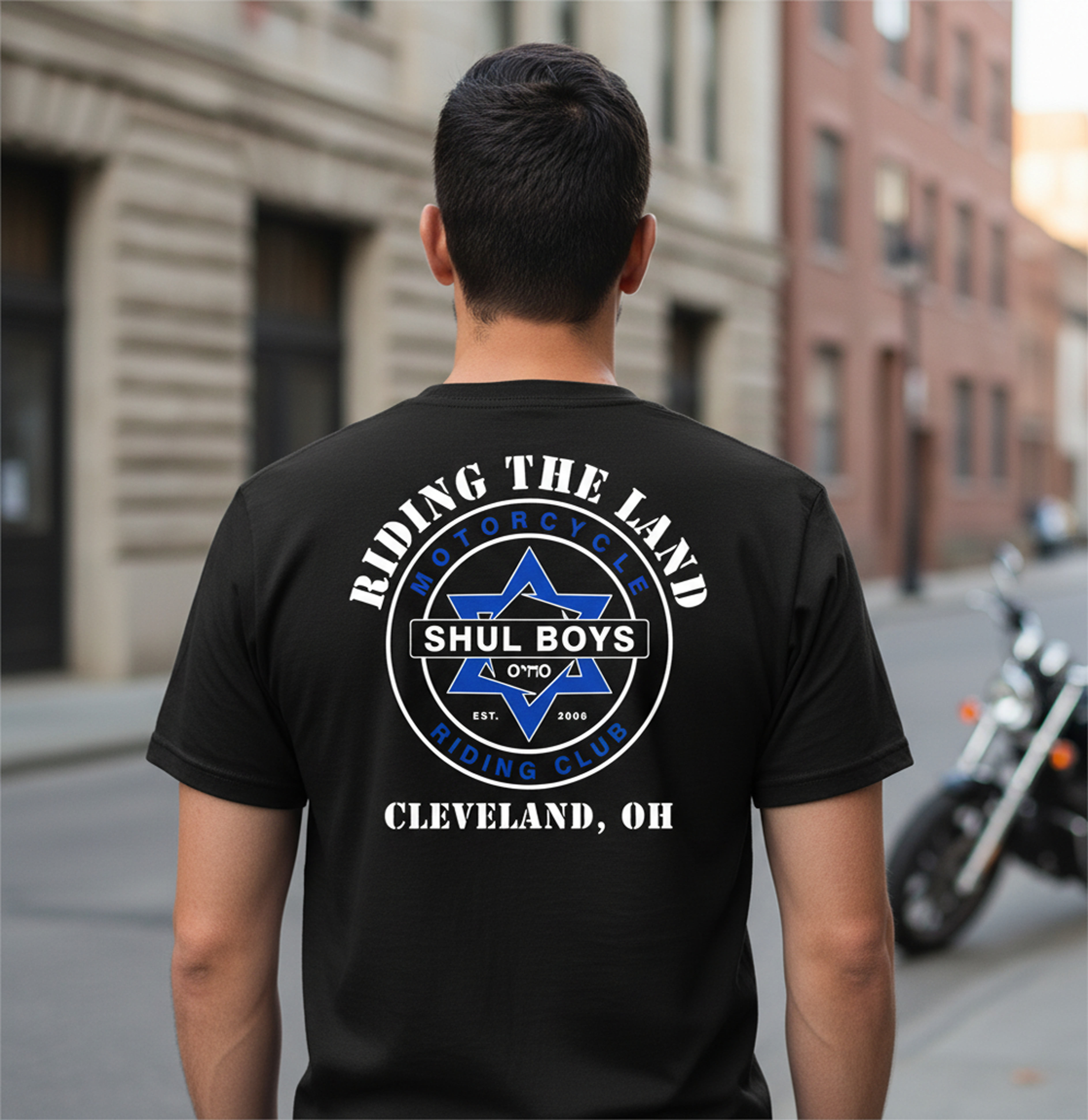 Shul Boys Short Sleeve T-Shirt (Black)